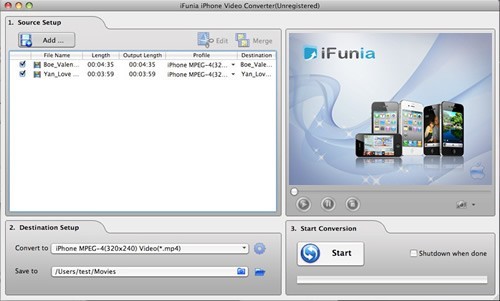 IFunia iPhoneConverter Suite for Mac 2.9.5