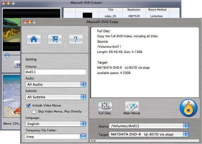 iMacsoft DVD Maker Suite for Mac 2.5.3.0725