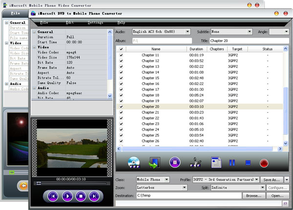iMacsoft DVD to Mobile Phone Suite 2.0.1.0621