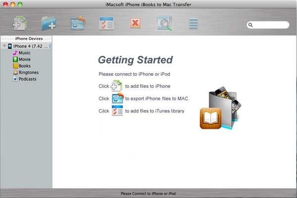 iMacsoft iPhone iBooks to Mac Transfer 2.7.7.0809