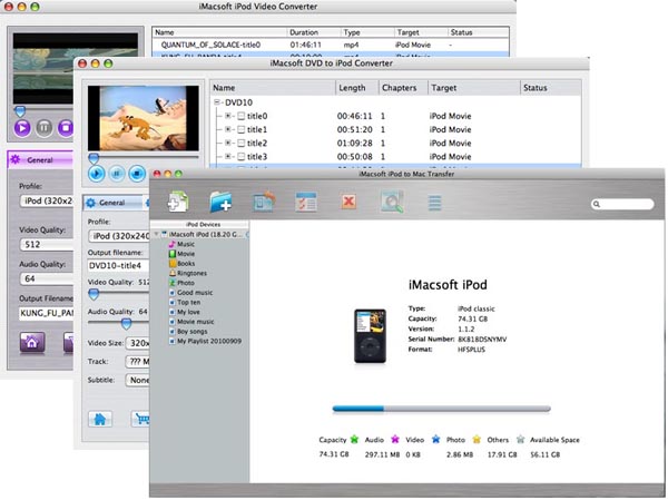 iMacsoft iPod Mate for Mac 2.5.4.0810