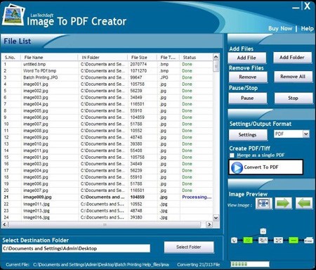 Image To PDF Creator 2.3