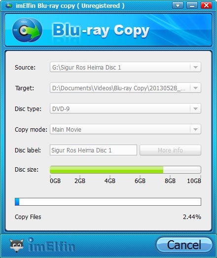 ImElfin Blu-Ray Copy 1.2.0.1