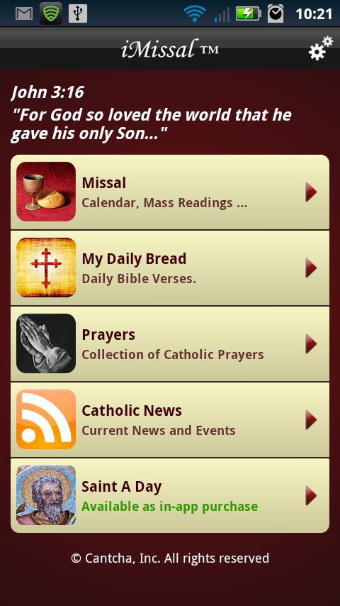 iMissal - #1 Catholic App 2.68