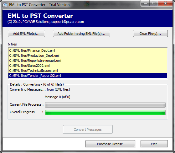 Import Windows Mail to PST 4.2