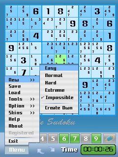 Impossible Sudoku For Smart Phone 1.04