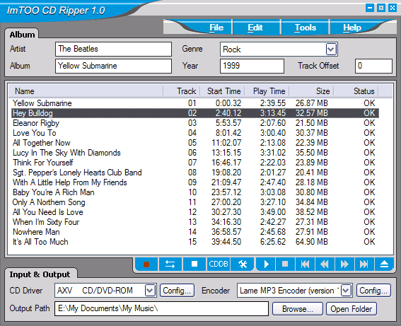 ImTOO CD Ripper 1.0.40.0530