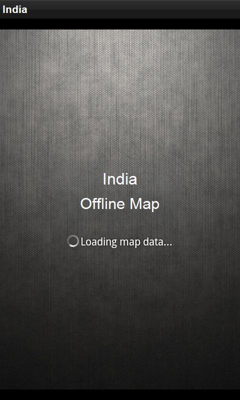 India Offline Map 1.0