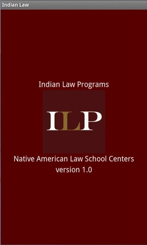 Indian Law Programs for Tablet 1.3