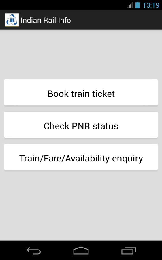 Indian Rail Info (Donate) 1.5