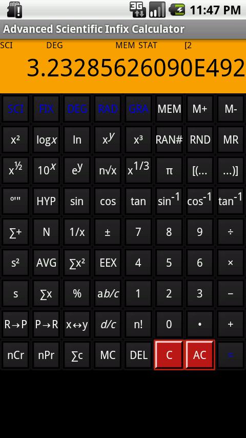 Infix Calculator - Adv Sci 5.0