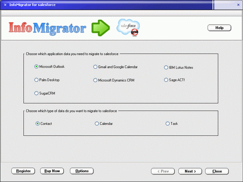 InfoMigrator for Salesforce 2.0