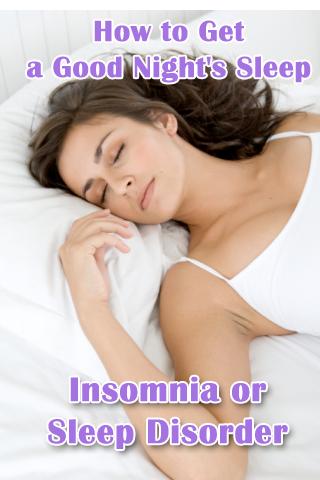 Insomnia or Sleep Disorder 1.0