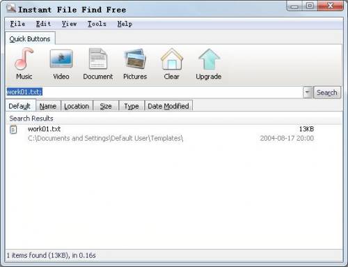 Instant File Find Free 1.14.0