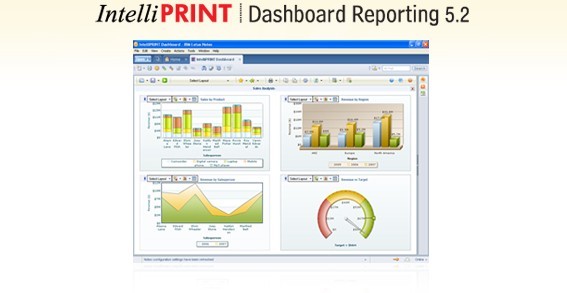 IntelliPRINT Dashboard Reporting 5.2