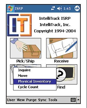 IntelliTrack ISRP Inventory Software 6.2