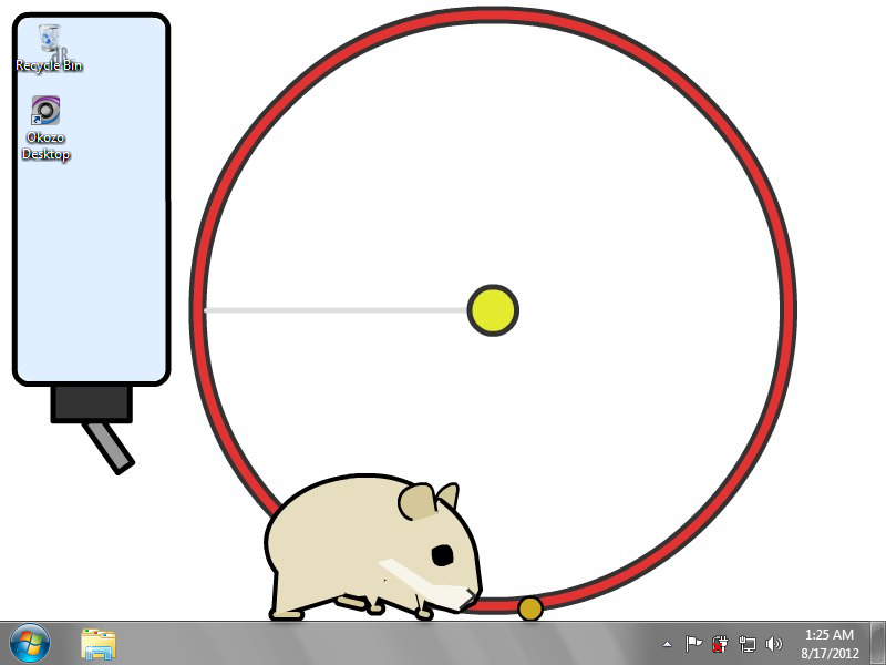 Interactive Hamster Desktop Wallpaper 1.0.0