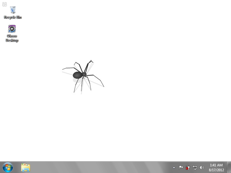 Interactive Spider Desktop Wallpaper 1.0.0