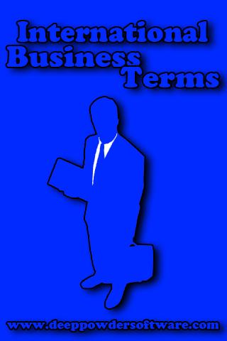International Business Terms 1.0