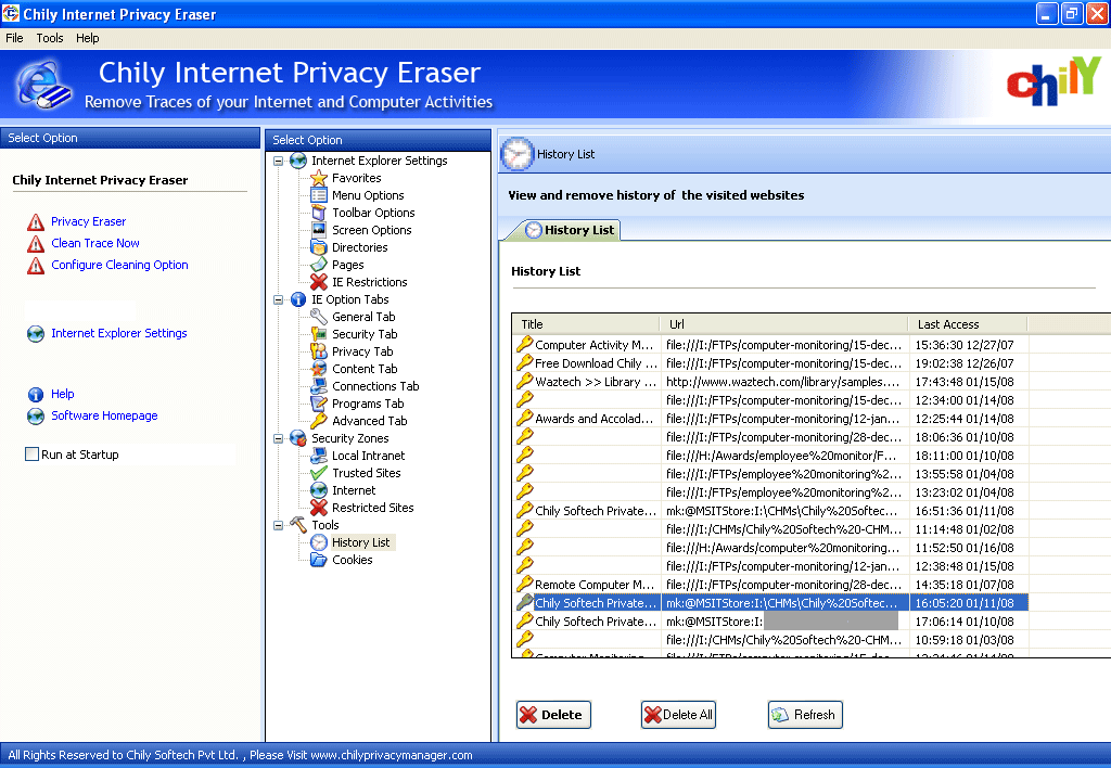 Internet Privacy Eraser 8.01.01