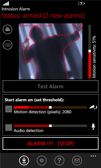 Intrusion Alarm 1.3.0.0