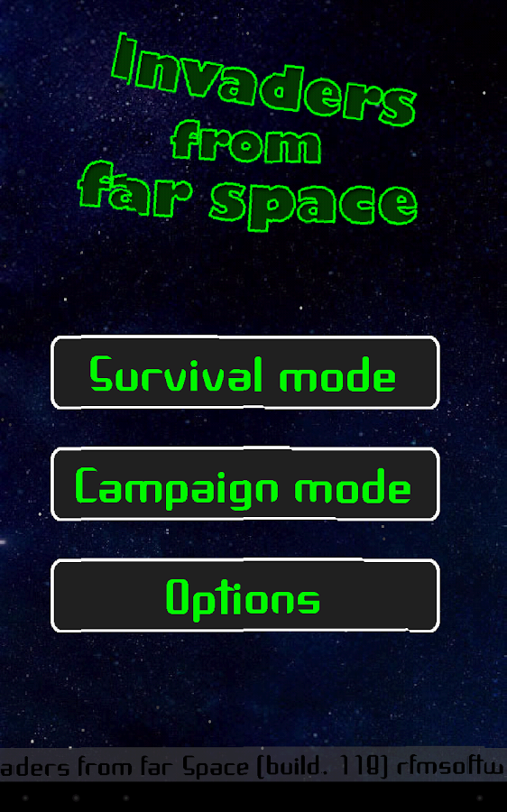 Invaders from far Space (full) Varies with device