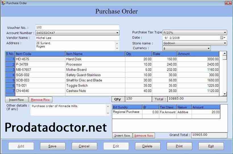 Inventory Accounting Software 3.0.1.5