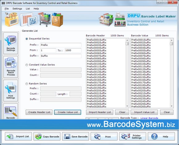 Inventory Control 2D Barcodes 7.3.0.1