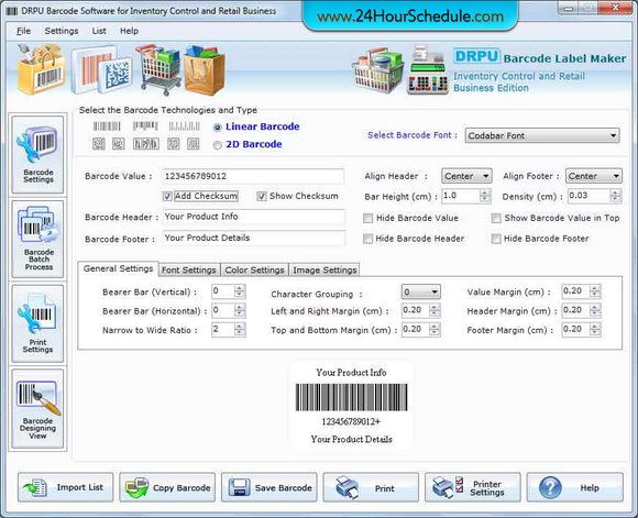 Inventory Tracking Barcode Label 7.3.0.1