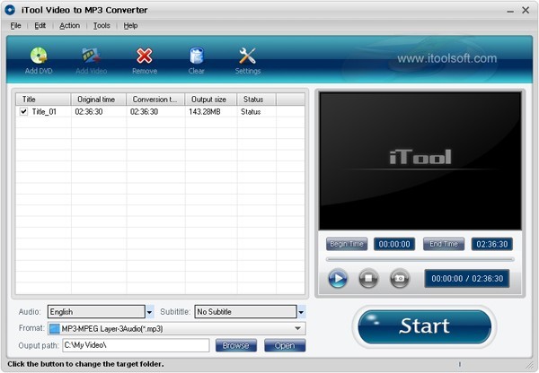 iovSoft Free Video to MP3 Converter 6.5.8