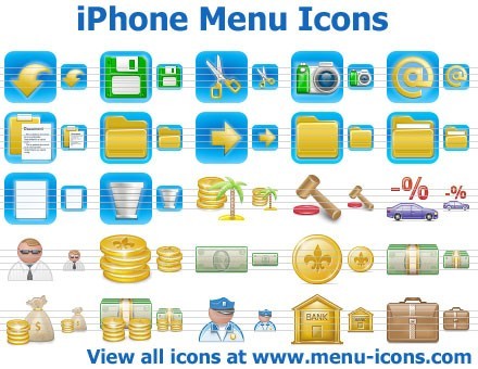 iPhone Menu Icons 2012.1
