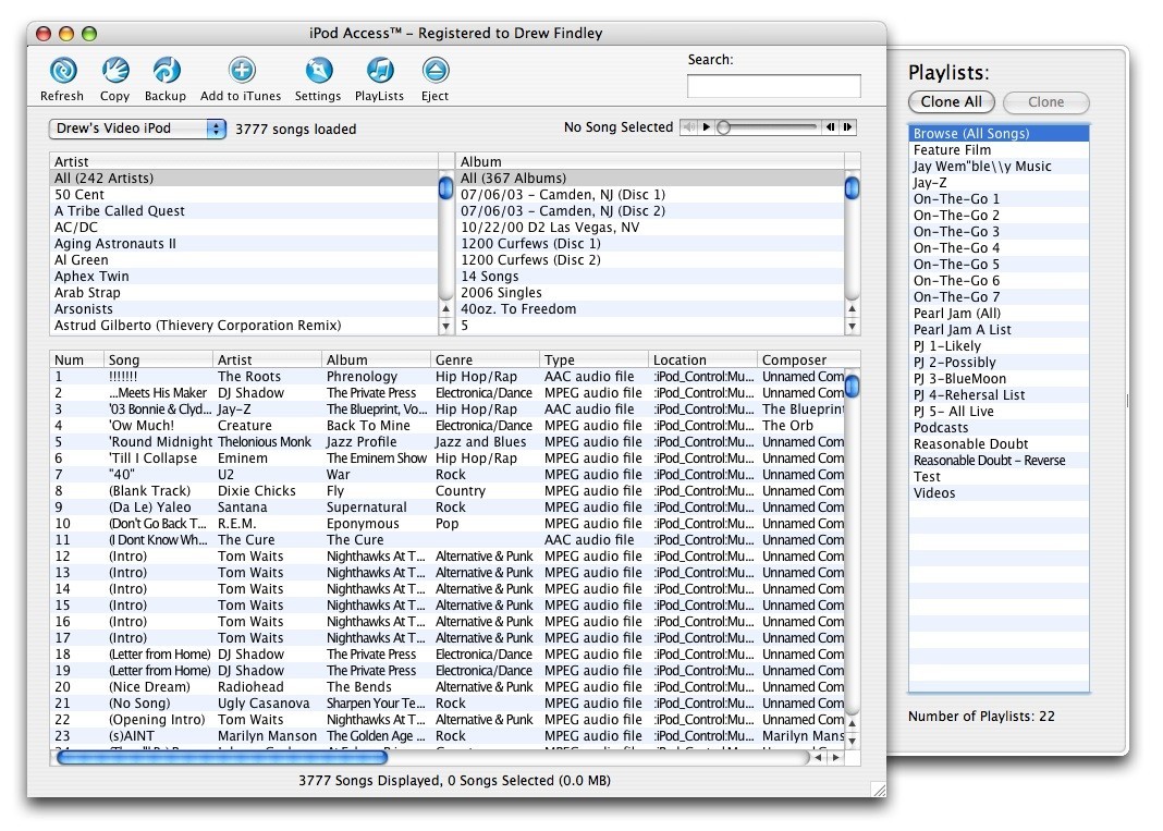 iPod Access for Mac 4.4.1