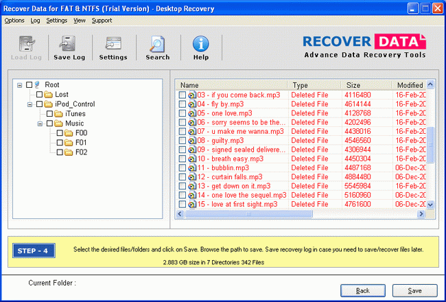 iPod Data Recovery Tool 2.1