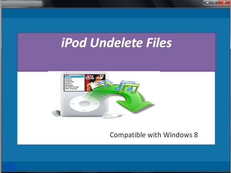 iPod Undelete Files 4.0.0.32