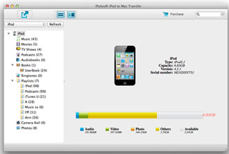 iPubsoft iPod to Mac Transfer 2.1.4