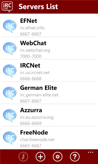 IRC Chat 1.3.0.0