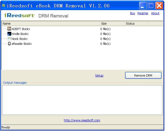 iReedsoft eBook DRM Removal 1.2.06