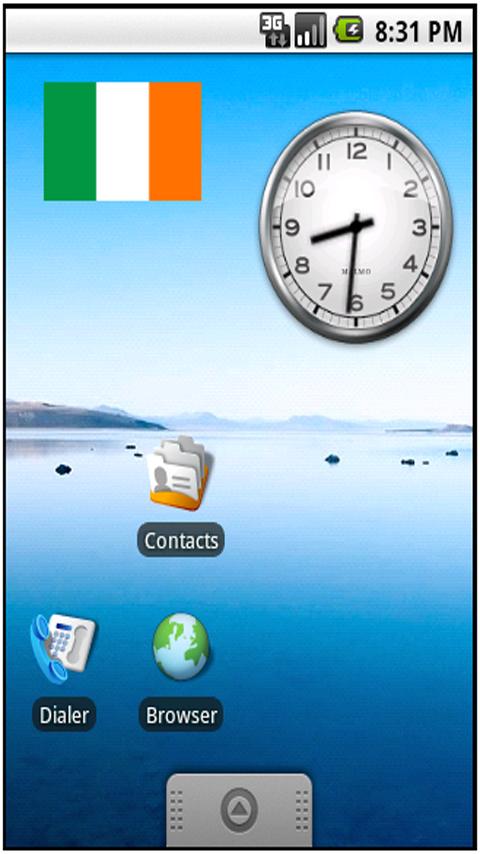 Ireland Flag Sticker Widget 1.0