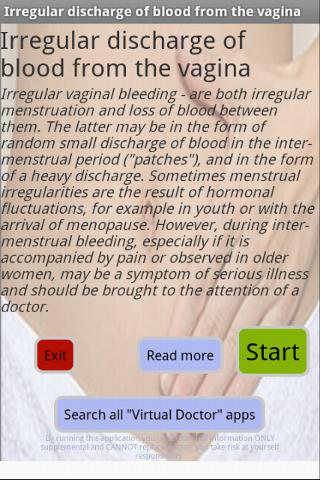 Irregular periods Varies with device