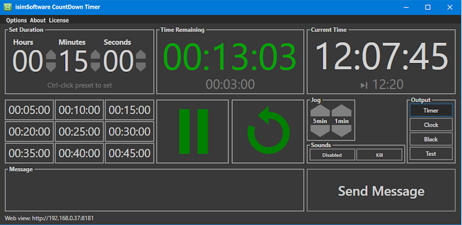 isimSoftware CountDown Timer 1.0.2
