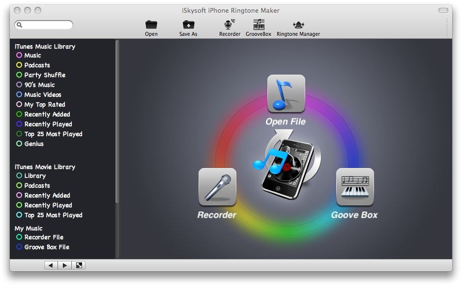 iSkysoft iPhone Ringtone Maker for Mac 1.6.0