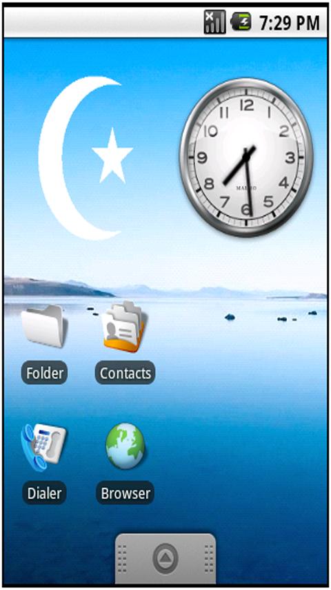 IslamicCrescent Sticker Widget 1.0