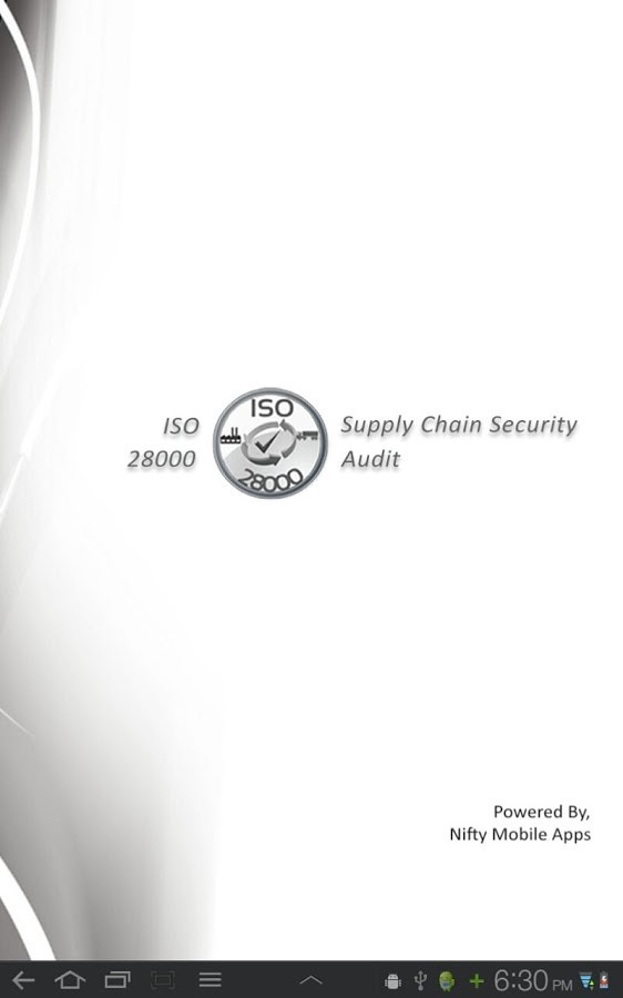 ISO 28000 Audit 1.3