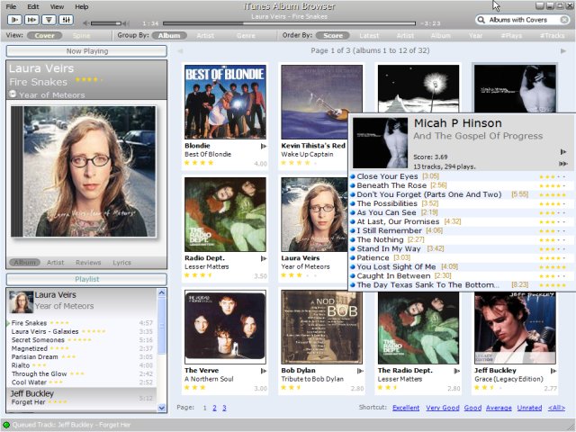 iTunes Album Browser 2.1.47