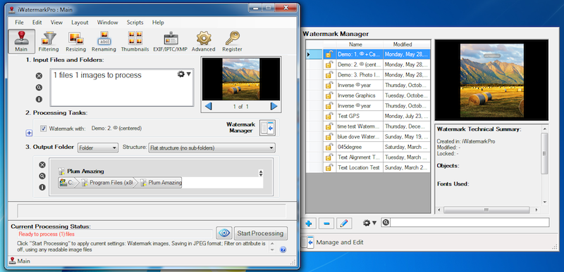 iWatermark Pro for Windows 1.0.2