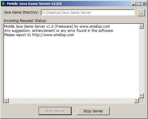 J2ME Server 1.0