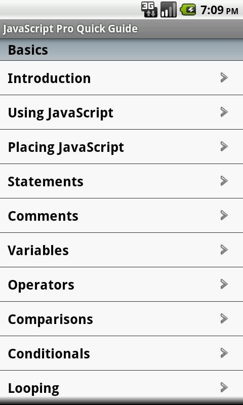 JavaScript Pro Quick Guide 1.5