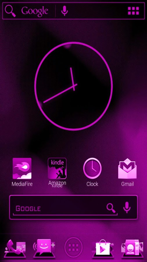 JB Extreme Launcher Theme Pink 1.1