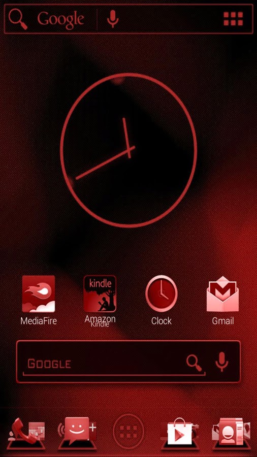 JB Extreme Launcher Theme Red 1.1
