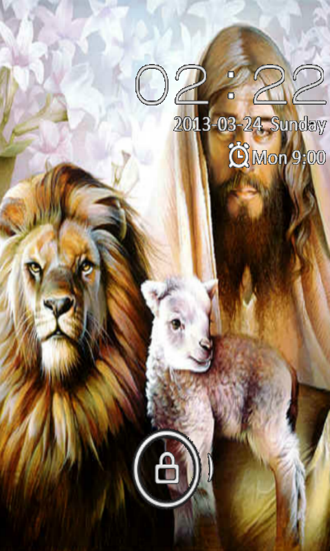 Jesus,Lion & Lamb GO LOCKER 2.0